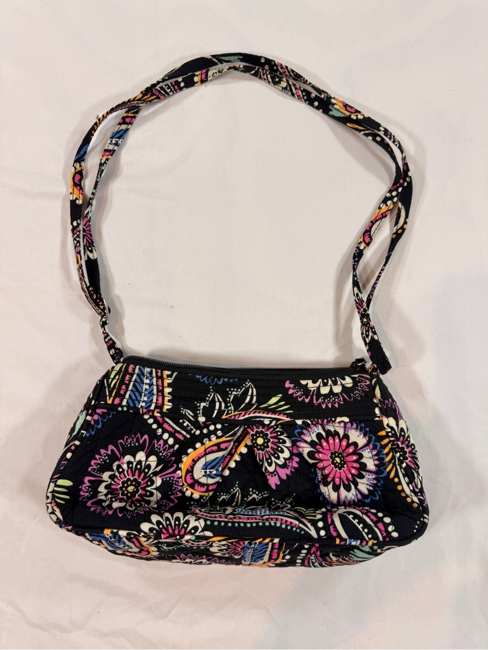 Vera Bradley Frannie crossbody bag "Bandana Swirl"